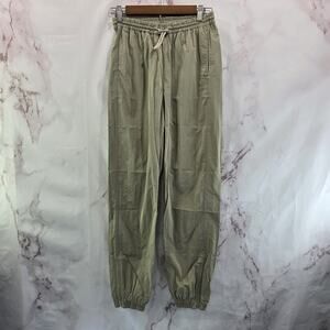 Lululemon Pants Womens 4 Evergreen Cafe Au Lait Windbreaker Track Jogger